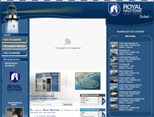 Tablet Screenshot of dubai.royalnautisme.fr