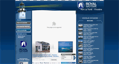 Desktop Screenshot of port-la-foret.royalnautisme.fr